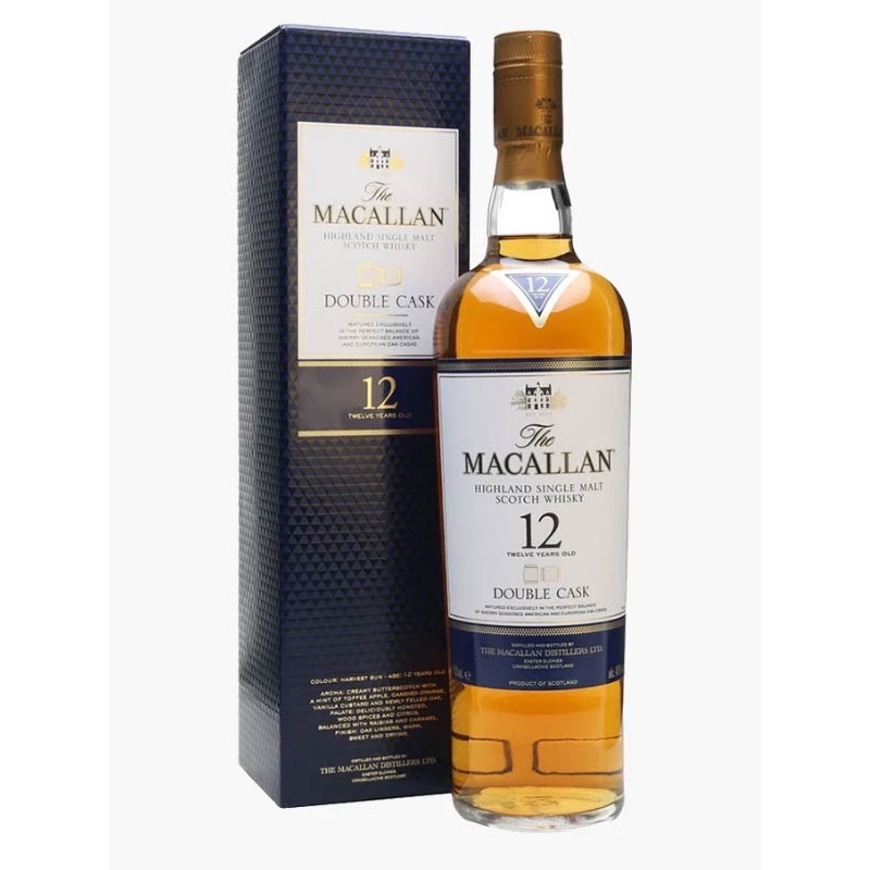 THE MACALLAN DOUBLE CASK 12 YEAR OLD